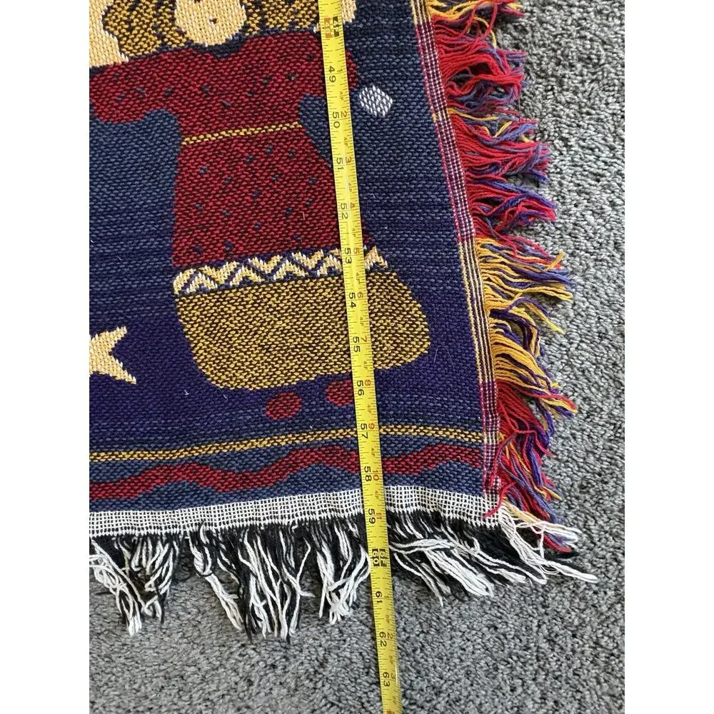 Crown Crafts Flying Angels Stars Halo's Woven Throw blanket 45